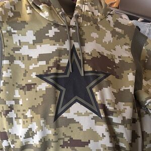 NFL Camouflage Hoodie with Black Star